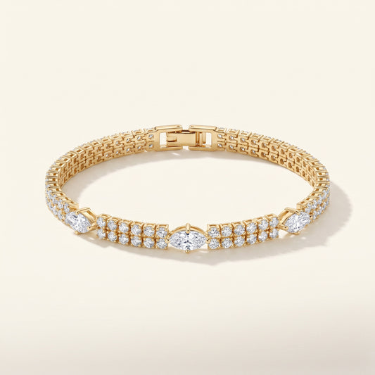 Marquise CZ Tennis Bracelet