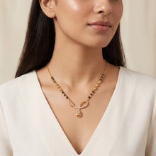 CZ Oval Loop & Drop Mangalsutra Necklace